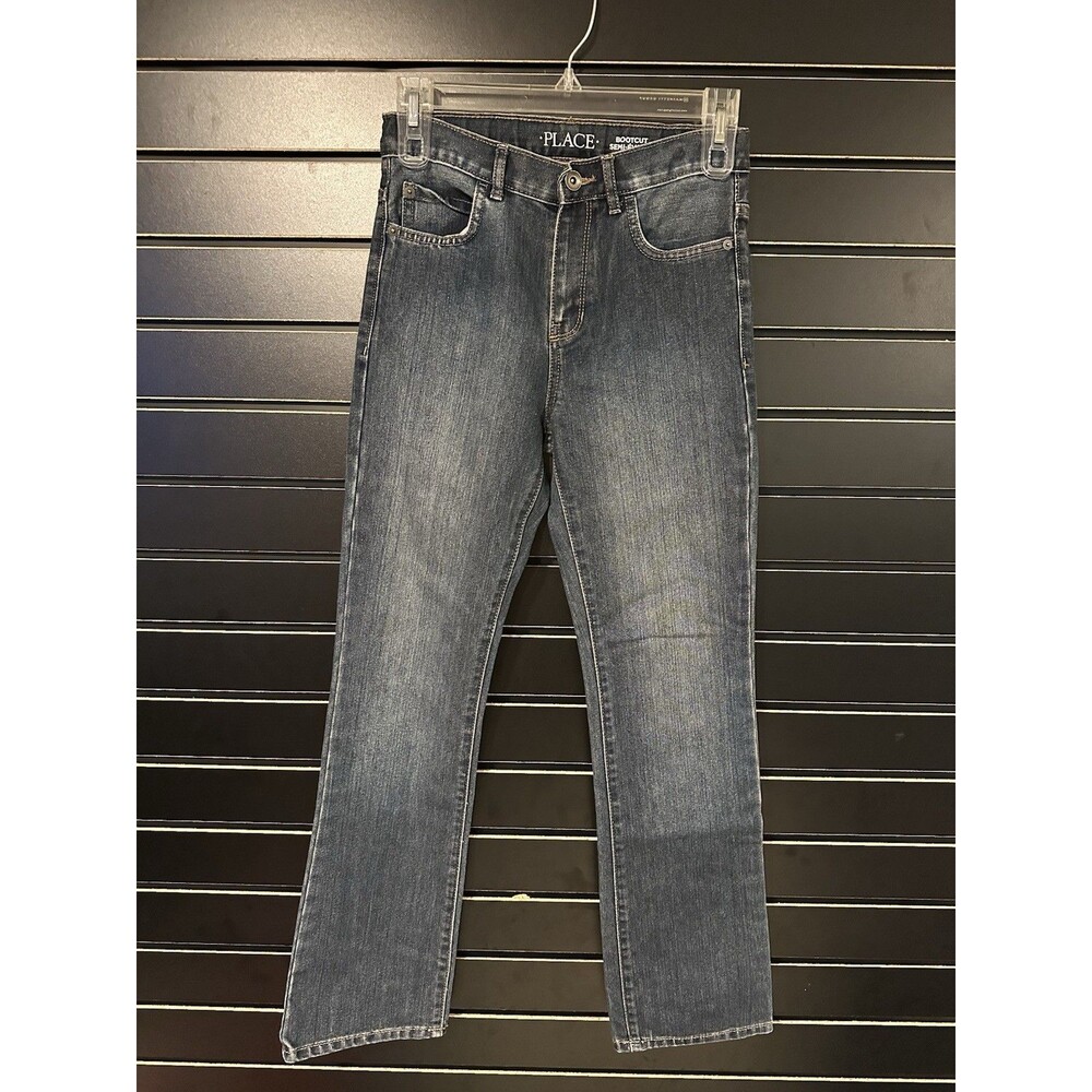 Children’s Place Boys Bootcut Jeans Size 14Slim Adjustable Waist